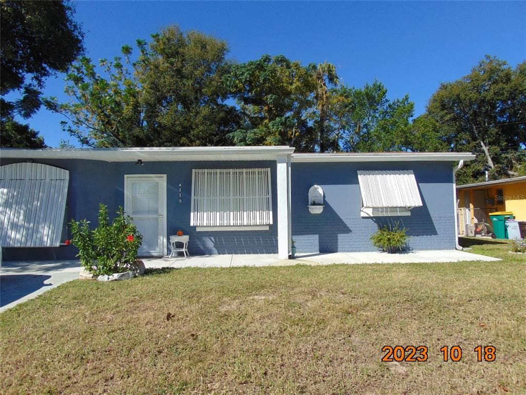 4115 CITRUS DRIVE NEW PORT RICHEY, FL 34652