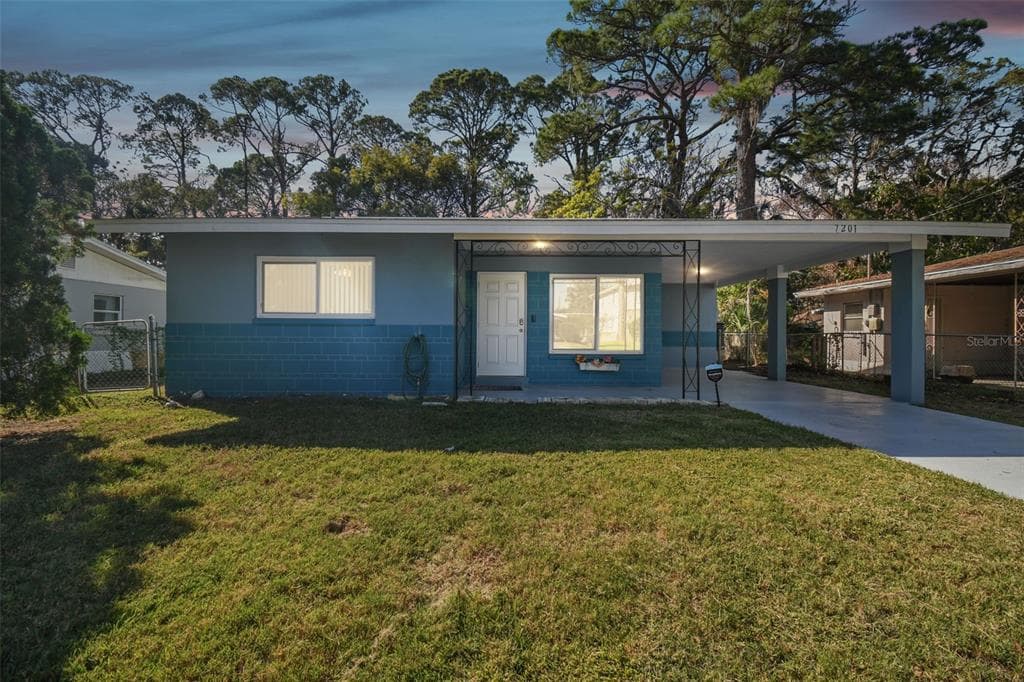 7201 WEDGEWOOD DRIVE NEW PORT RICHEY, FL 34652