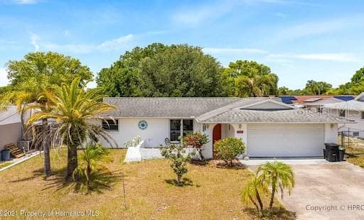 3647 WARBLER DRIVE NEW PORT RICHEY, FL 34652