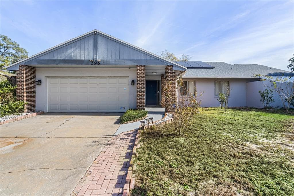 296 SANDPIPER DRIVE CASSELBERRY, FL 32707