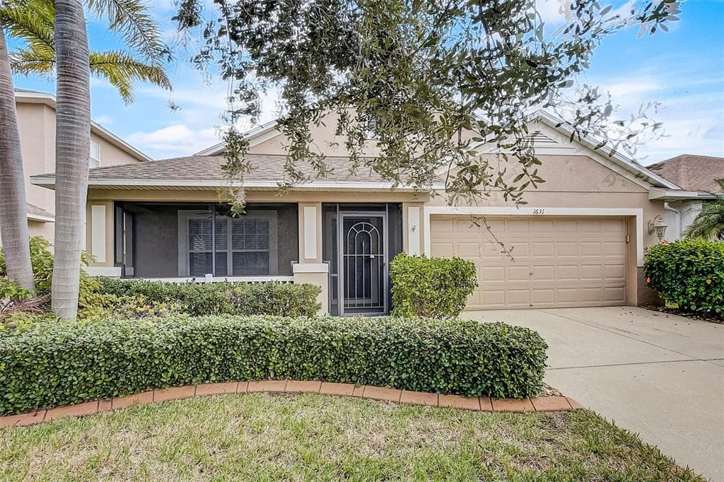 1631 BONITA BLUFF COURT RUSKIN, FL 33570
