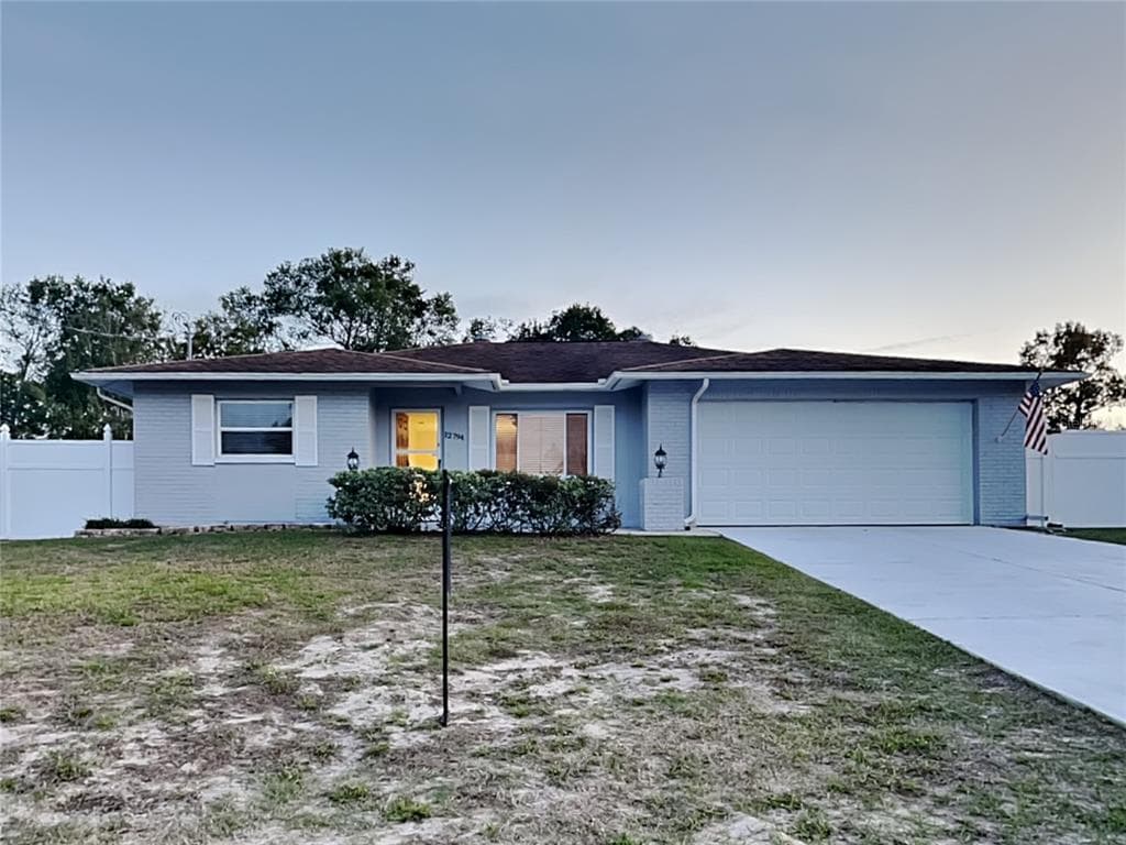 12794 LINDEN DRIVE SPRING HILL, FL 34609