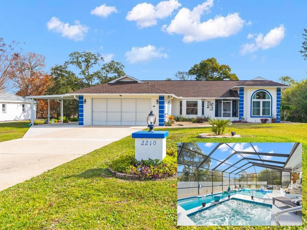 2210 ORCHARD PARK DRIVE SPRING HILL, FL 34608