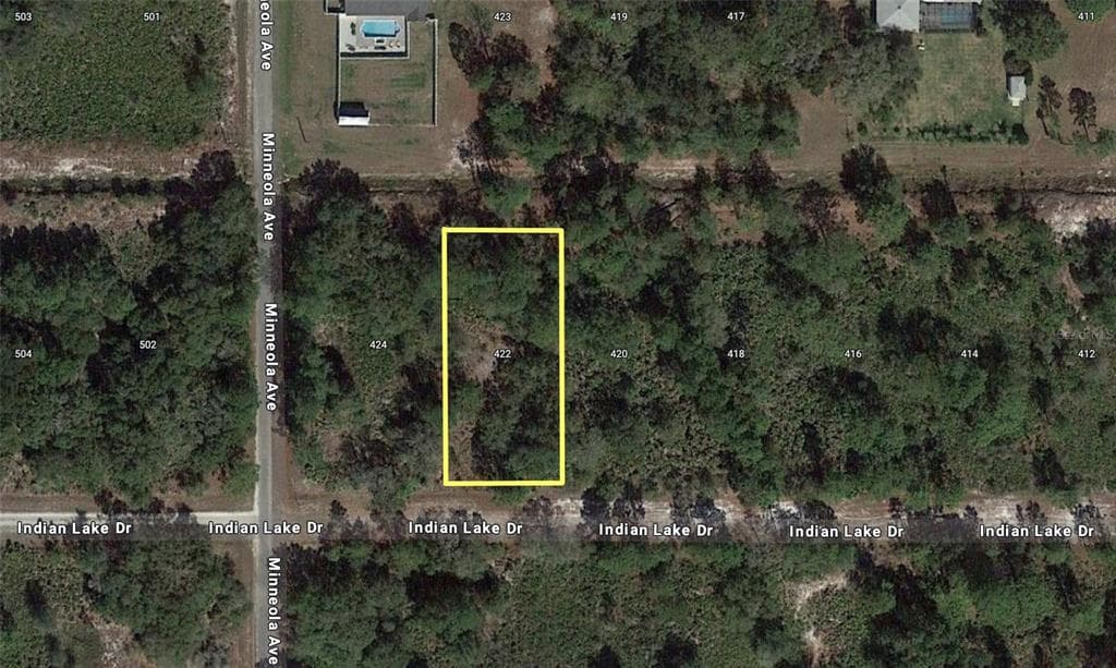 422 INDIAN LAKE DRIVE INDIAN LAKE ESTATES, FL 33855