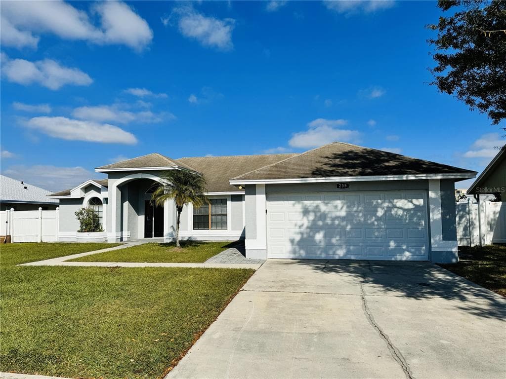 235 COMPETITION DRIVE KISSIMMEE, FL 34743