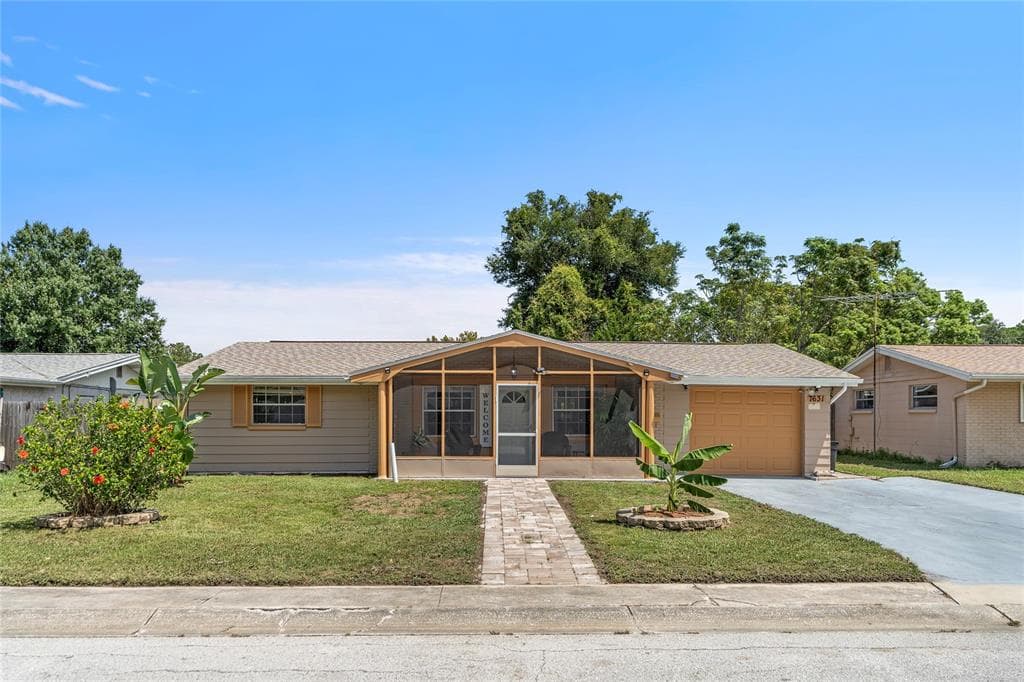 7631 HOLLYRIDGE DRIVE NEW PORT RICHEY, FL 34653