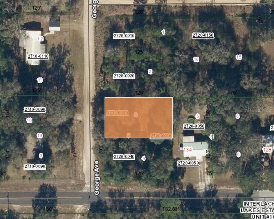 GEORGE AVENUE INTERLACHEN, FL 32148