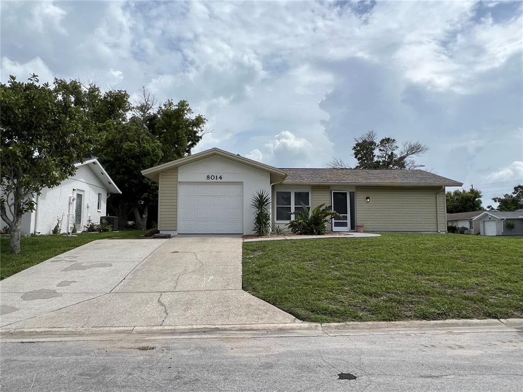 8014 JUAREZ DRIVE PORT RICHEY, FL 34668