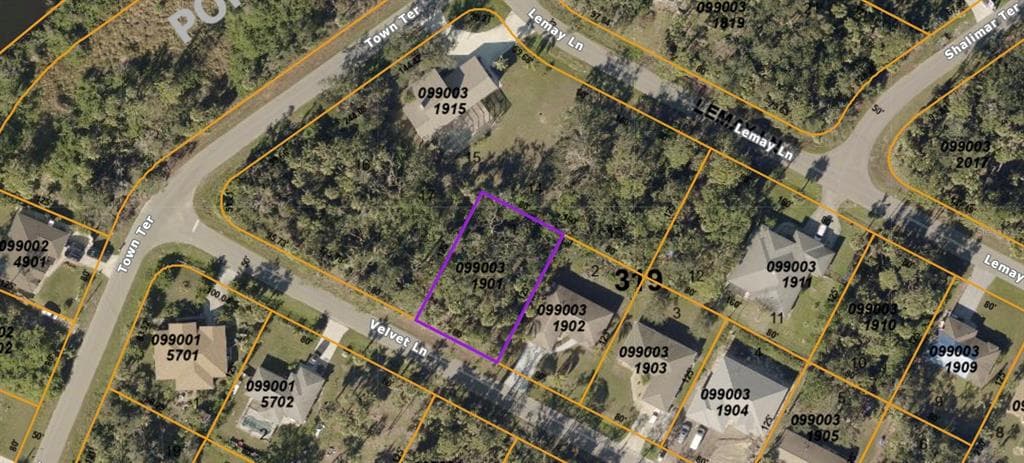 Lot 1 VELVET LANE NORTH PORT, FL 34286