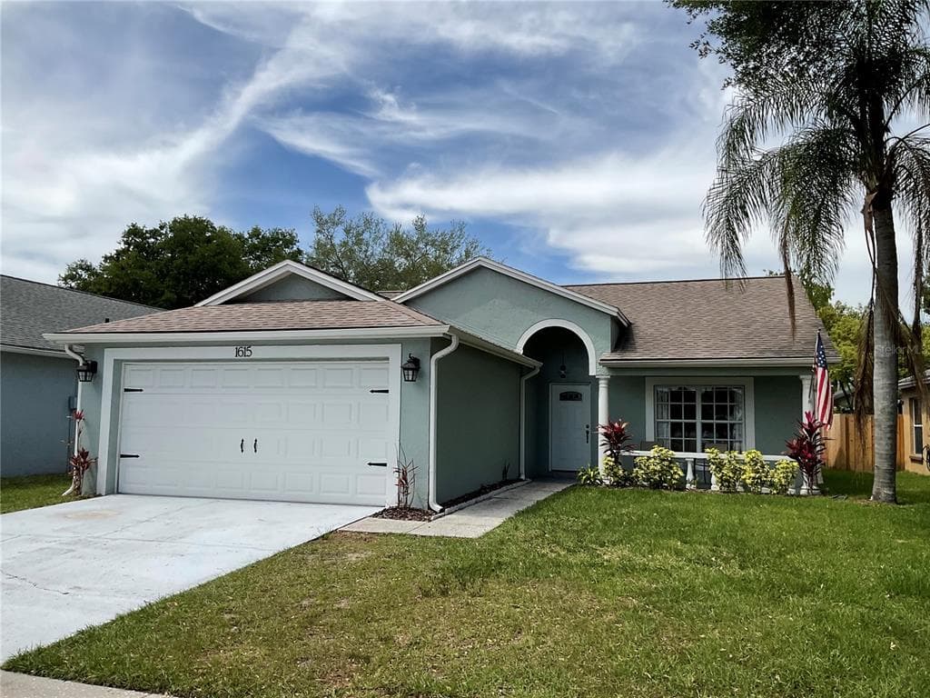 1615 PORTSMOUTH LAKE DRIVE BRANDON, FL 33511