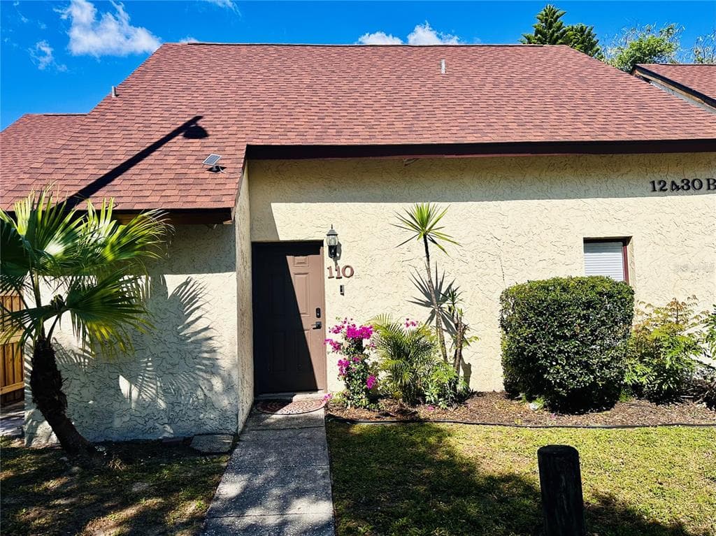 12430 TOUCHTON DRIVE UNIT 110 TAMPA, FL 33617