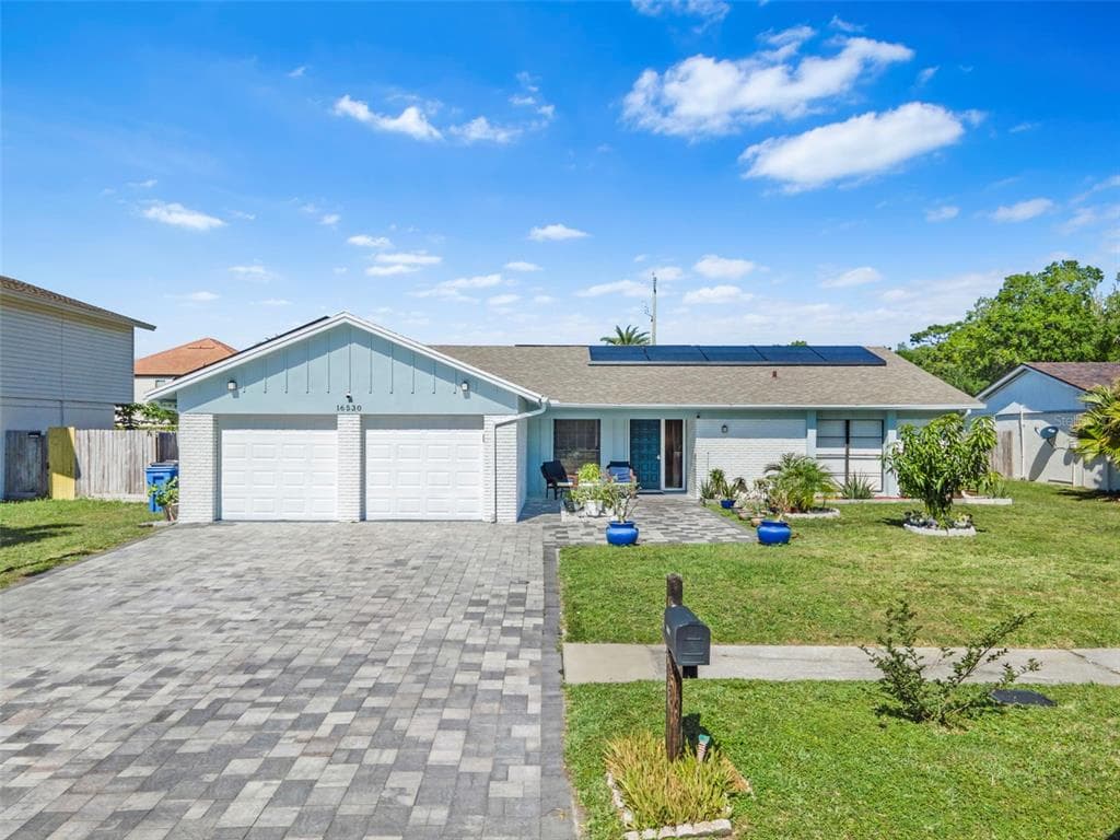 16530 FOOTHILL DRIVE TAMPA, FL 33624