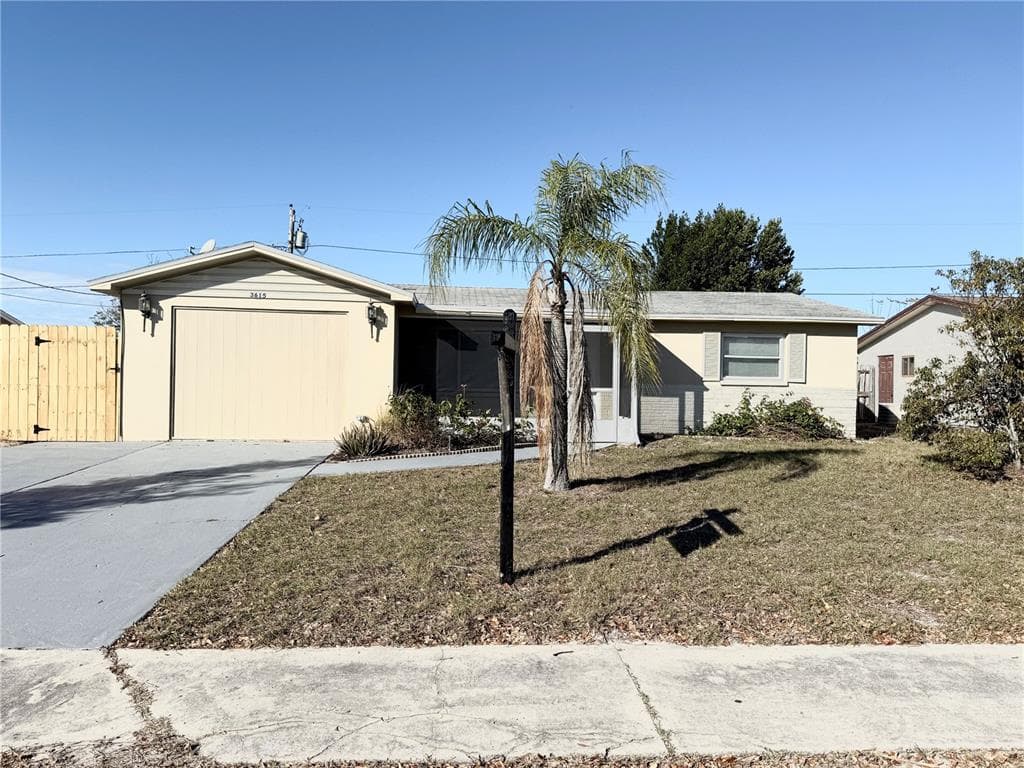 3615 WELLINGTON DRIVE HOLIDAY, FL 34691