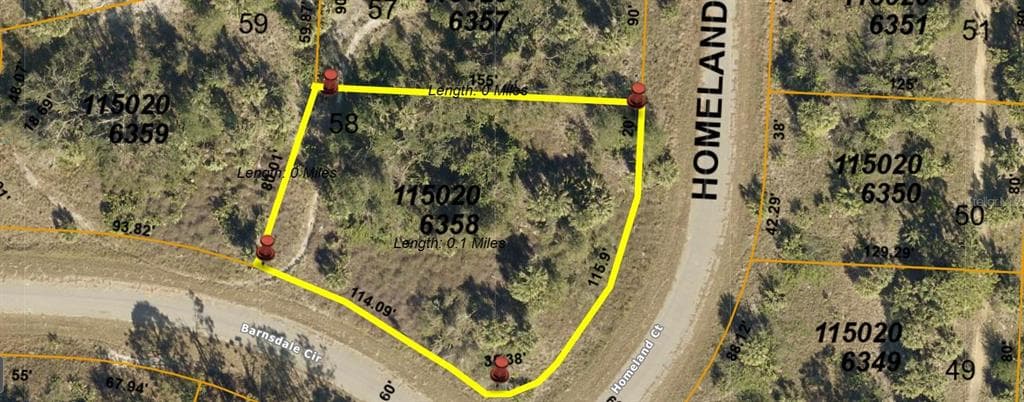 Lot 58 BARNSDALE CIRCLE NORTH PORT, FL 34288