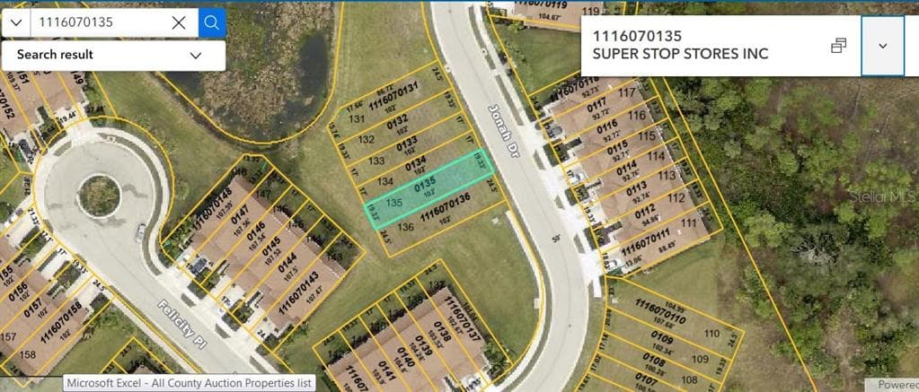JONAH DRIVE NORTH PORT, FL 34289