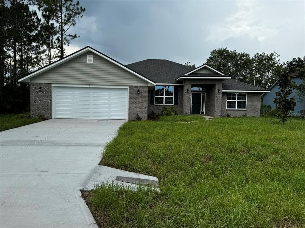 33 BUNKER KNOLLS LANE PALM COAST, FL 32137