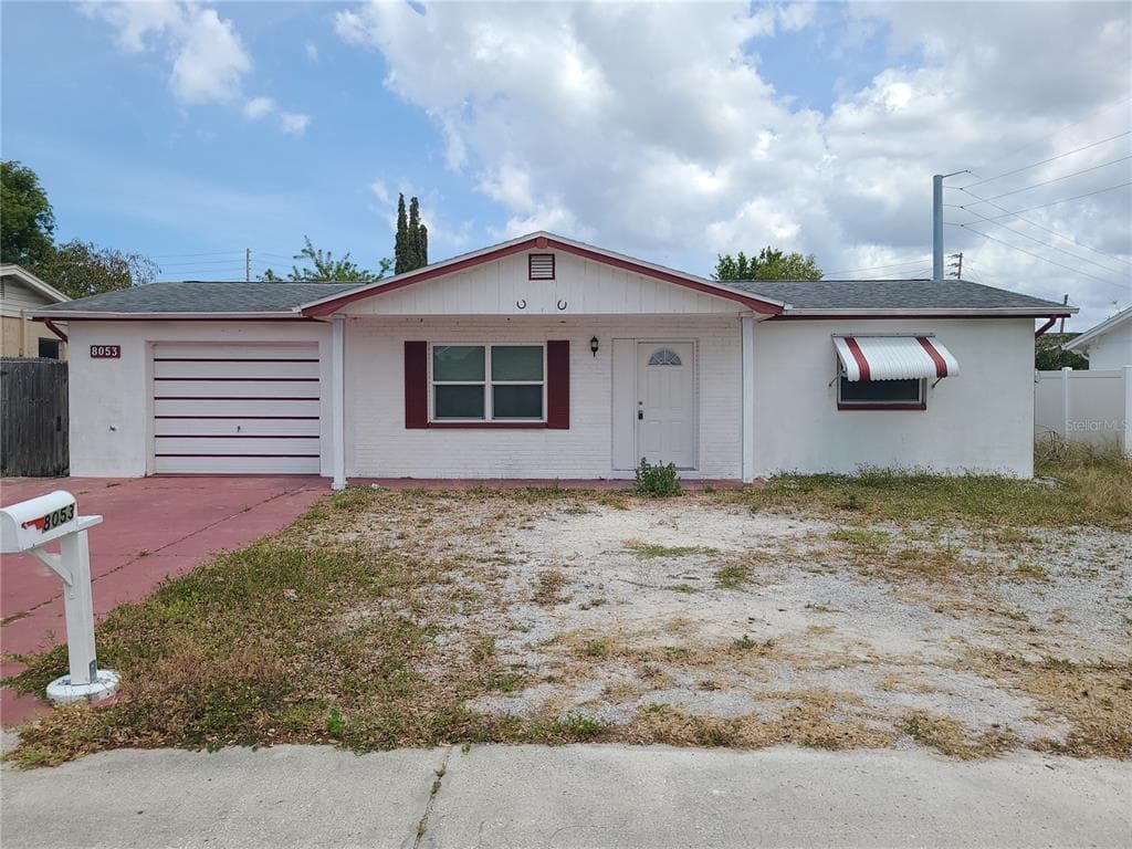 8053 WINTHROP DRIVE PORT RICHEY, FL 34668
