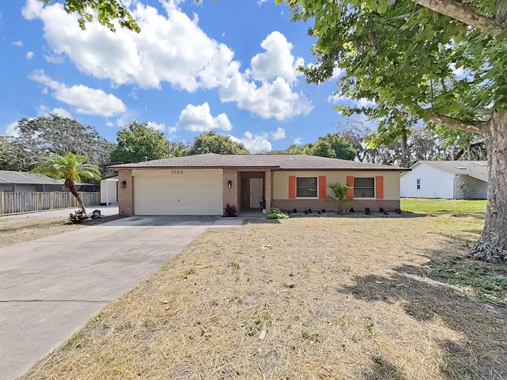 7102 VAN BUREN STREET NEW PORT RICHEY, FL 34653