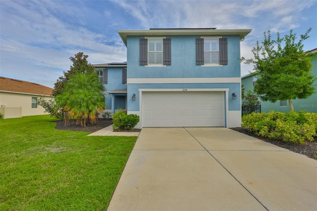 228 STAR SHELL DRIVE APOLLO BEACH, FL 33572