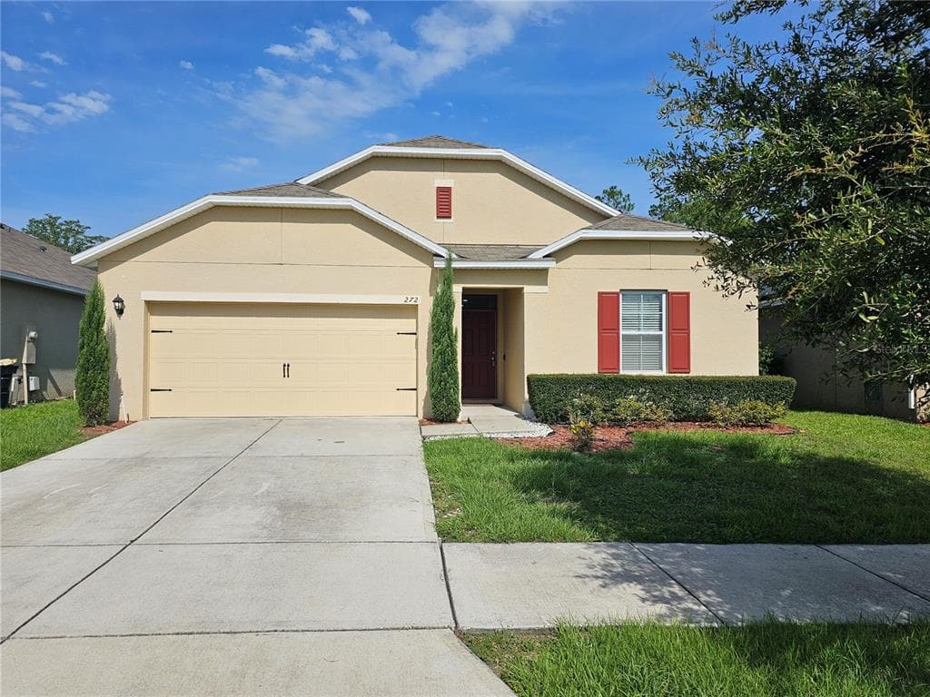 272 TANGLEWOOD DRIVE DAVENPORT, FL 33896