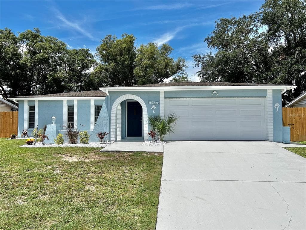 8630 PAXTON DRIVE PORT RICHEY, FL 34668