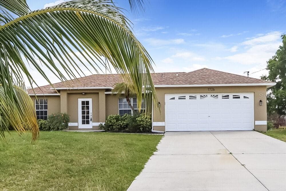 1726 SW 22ND STREET CAPE CORAL, FL 33991
