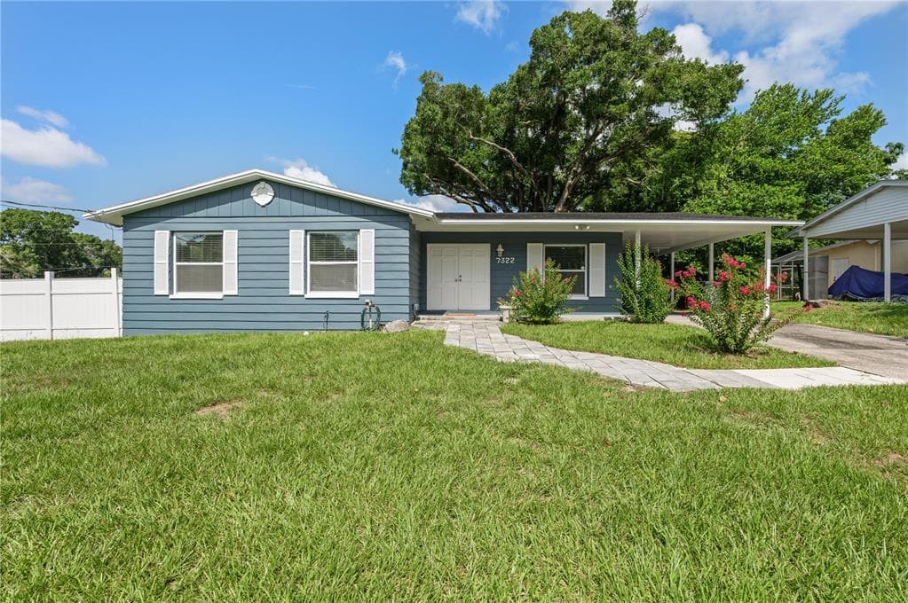 7322 EGYPT LAKE DRIVE TAMPA, FL 33614