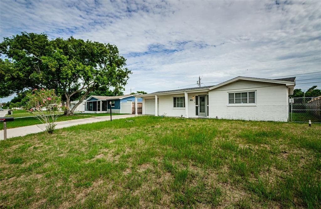 4709 MANOR DRIVE NEW PORT RICHEY, FL 34652