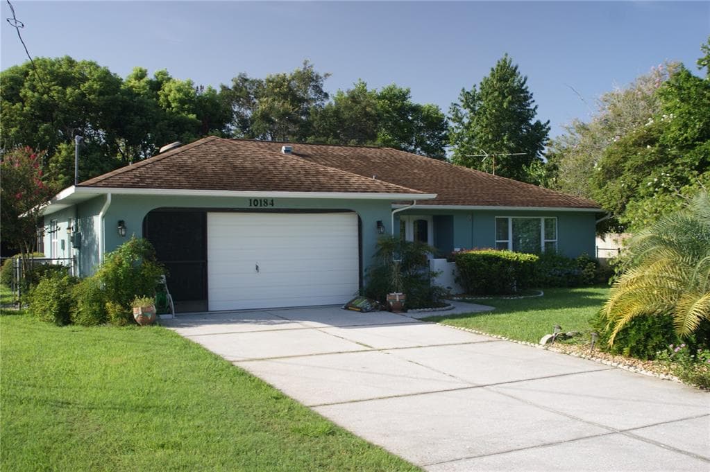 10184 BEDFORD ROAD SPRING HILL, FL 34608