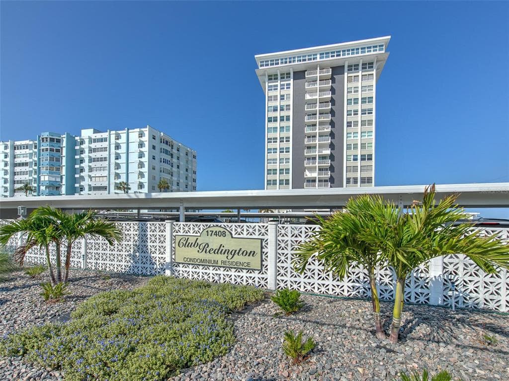 17408 GULF BOULEVARD UNIT 403 REDINGTON SHORES, FL 33708