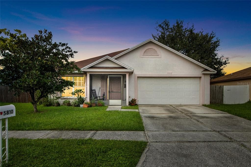 5810 TAYWOOD DRIVE TAMPA, FL 33624