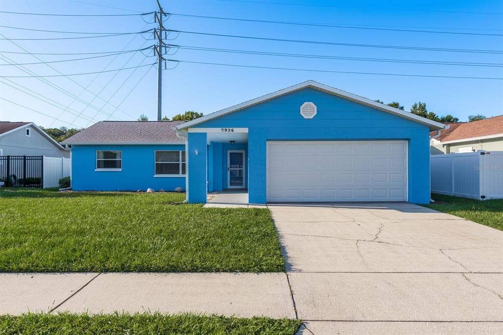 7936 ROYAL HART DRIVE NEW PORT RICHEY, FL 34653