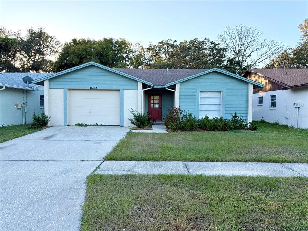 1622 PALM LEAF DRIVE BRANDON, FL 33510