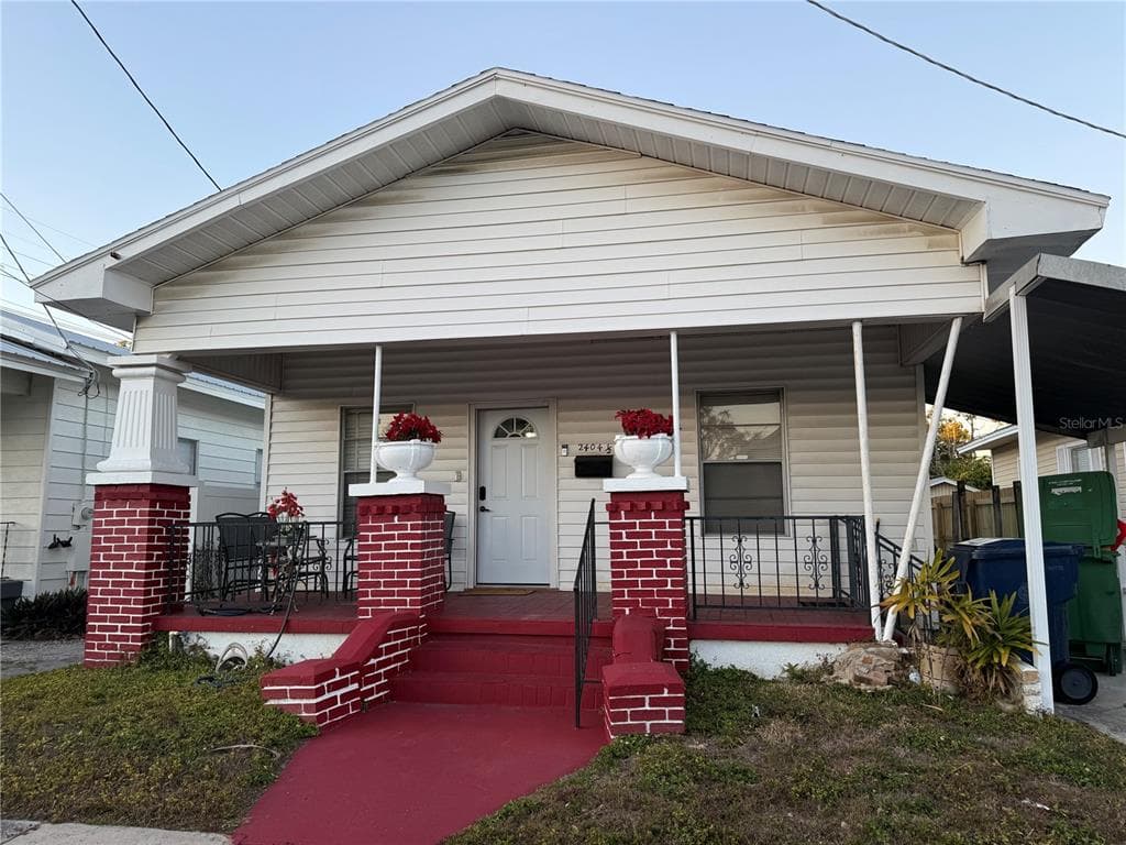 2404 CORRINE STREET UNIT 1/2 TAMPA, FL 33605