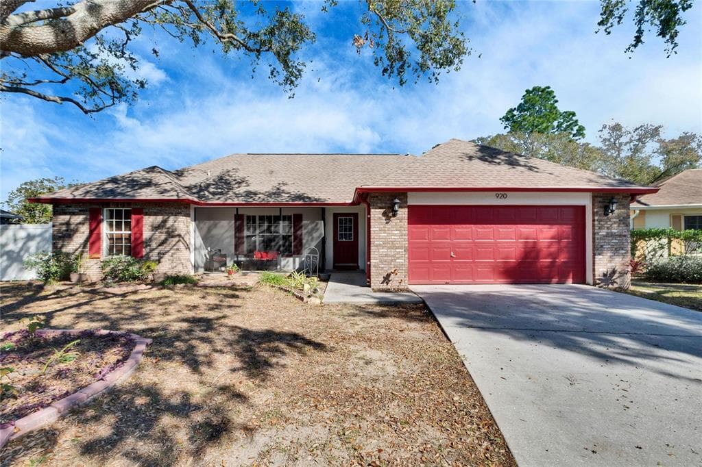 920 GREENBELT CIRCLE BRANDON, FL 33510