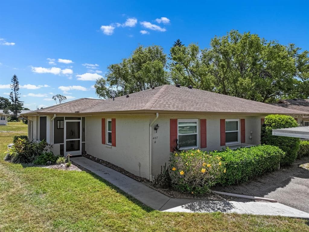 407 FELTHAM TRAIL UNIT A SUN CITY CENTER, FL 33573