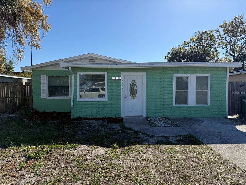 6604 S KISSIMMEE STREET TAMPA, FL 33616