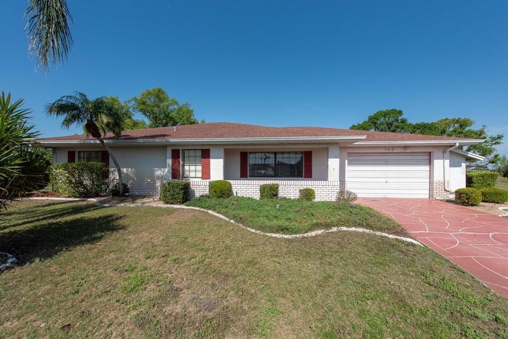 103 EL TURCO COURT SUN CITY CENTER, FL 33573