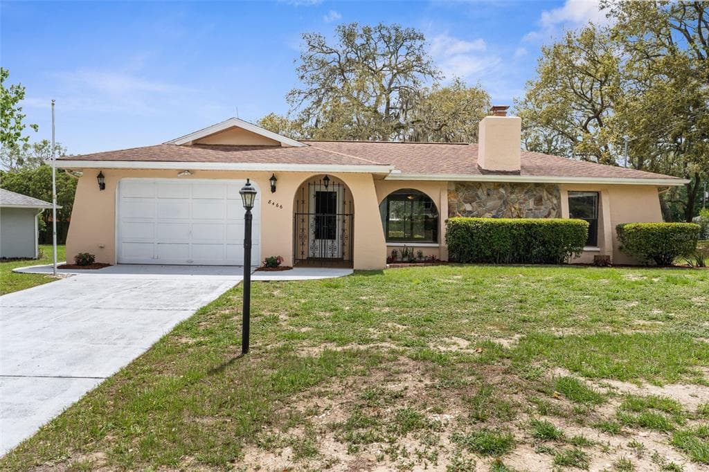 8466 ELDRIDGE ROAD SPRING HILL, FL 34608