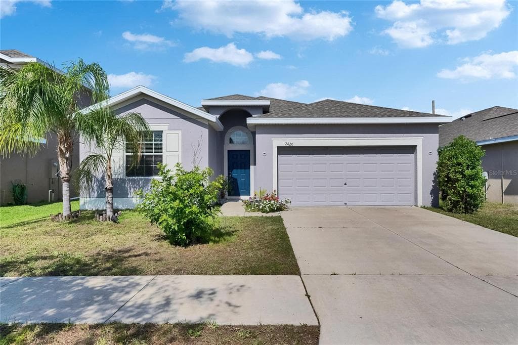 2420 DOVESONG TRACE DRIVE RUSKIN, FL 33570