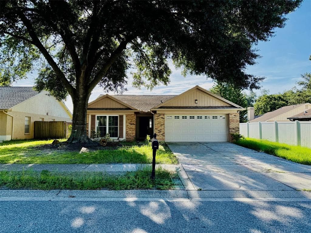 1524 COBBLER DRIVE LUTZ, FL 33559