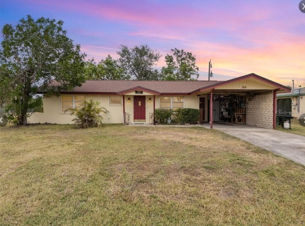 168 DARTMOUTH DRIVE NW PORT CHARLOTTE, FL 33952