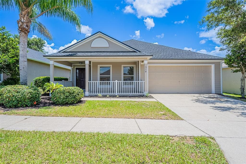 316 RED KITE DRIVE GROVELAND, FL 34736