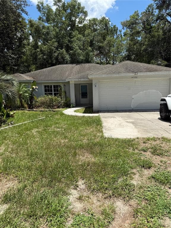 14332 SORREL STREET BROOKSVILLE, FL 34614