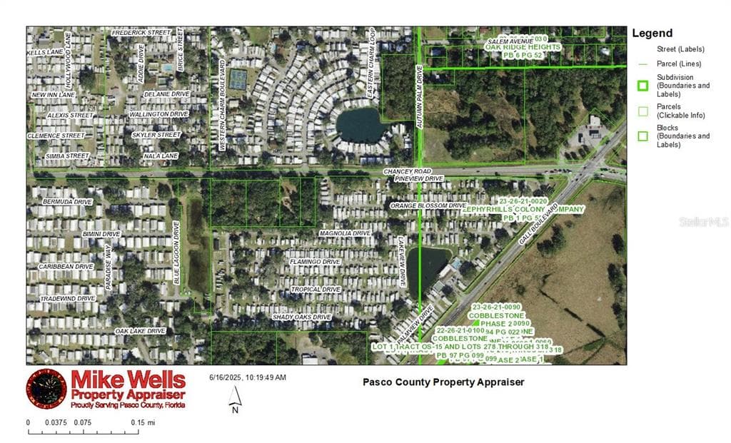 37750 CHANCEY ROAD ZEPHYRHILLS, FL 33541