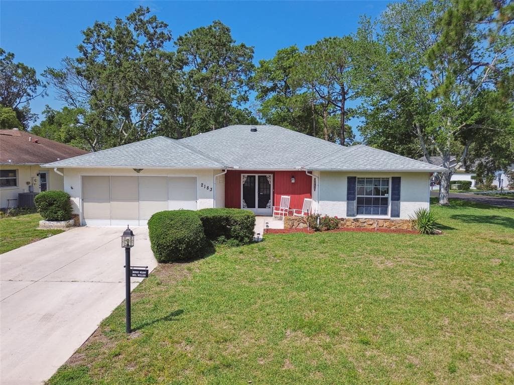 2183 WESTCHESTER BOULEVARD SPRING HILL, FL 34606