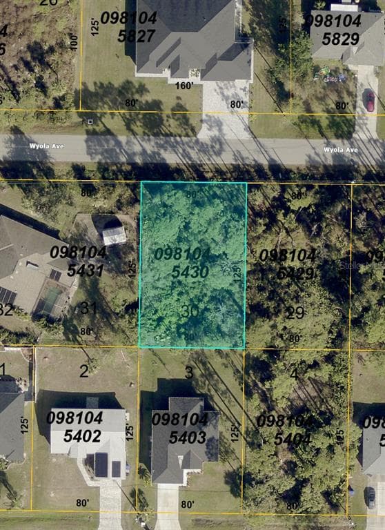 WYOLA LOT 30 AVENUE NORTH PORT, FL 34286