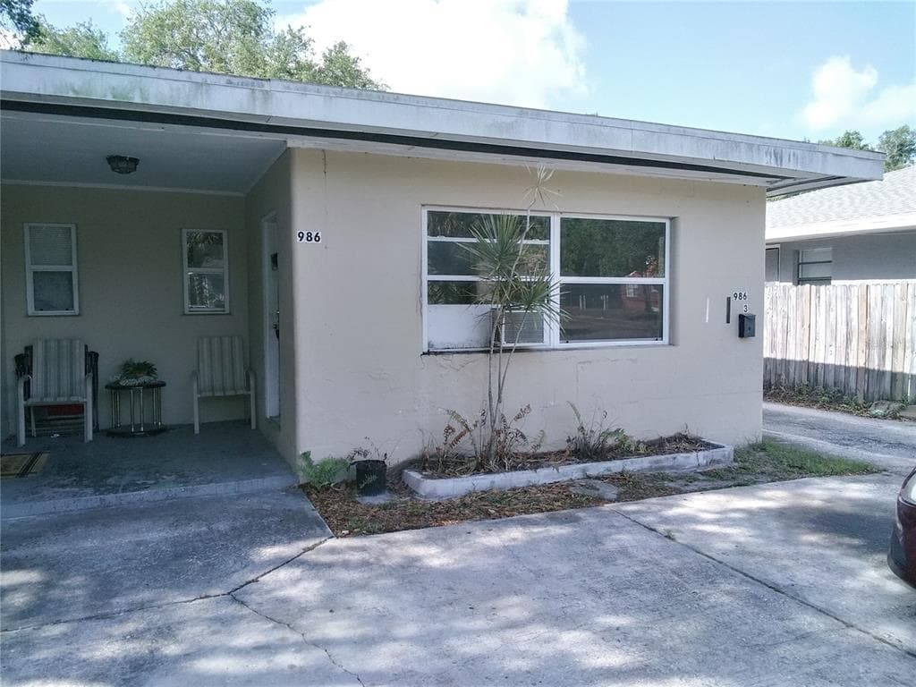 986 22ND AVENUE S UNIT 2 ST PETERSBURG, FL 33705