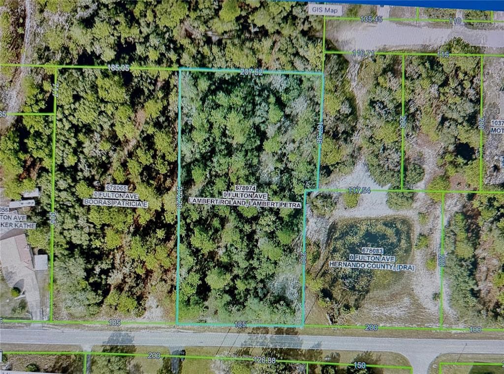 0 FULTON AVENUE WEEKI WACHEE, FL 34613