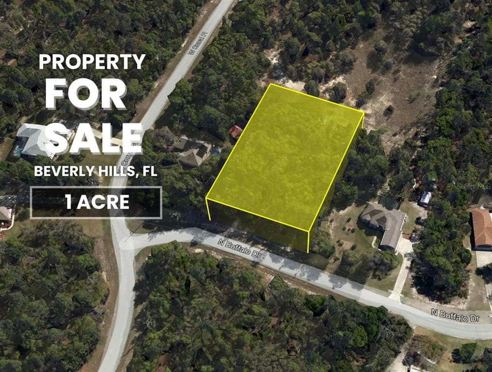 4512 N BUFFALO DRIVE BEVERLY HILLS, FL 34465